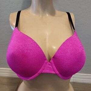 victorias secret uplift semi demi 34DDD Hot Pink Underwire Lined